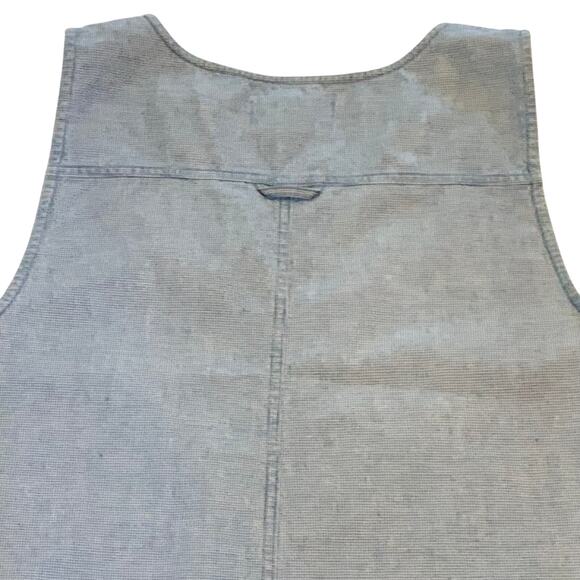 Baxter & Wells Womens Dress Jumper Sz. Large Sleeveless Midi Pockets Embroidery - Picture 8 of 10